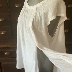 Free People drape sleeve tunic top